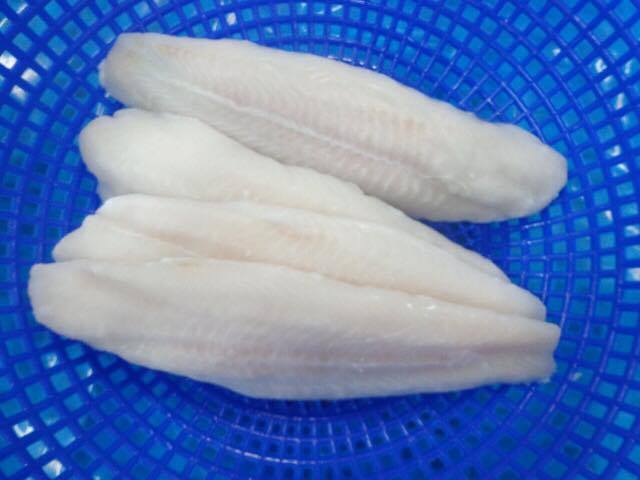 pangasius fillets, well-trimmed