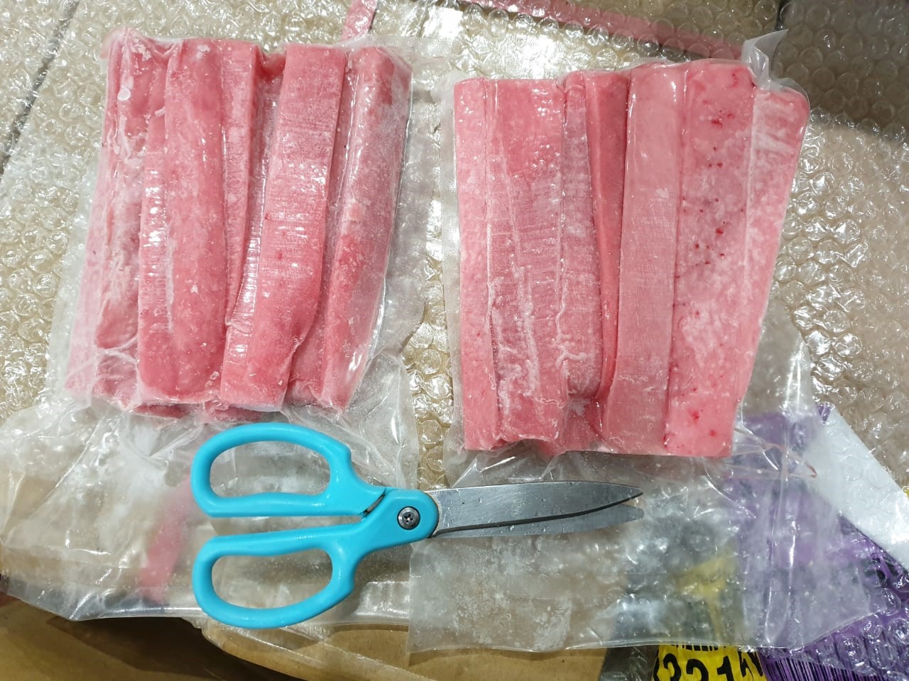 Tuna trimming